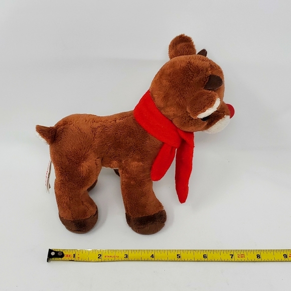 Chrismas Rudolph The Red Nosed Reindeer  Plush 7" Stuffed Animal Toy - Picture 5 of 8